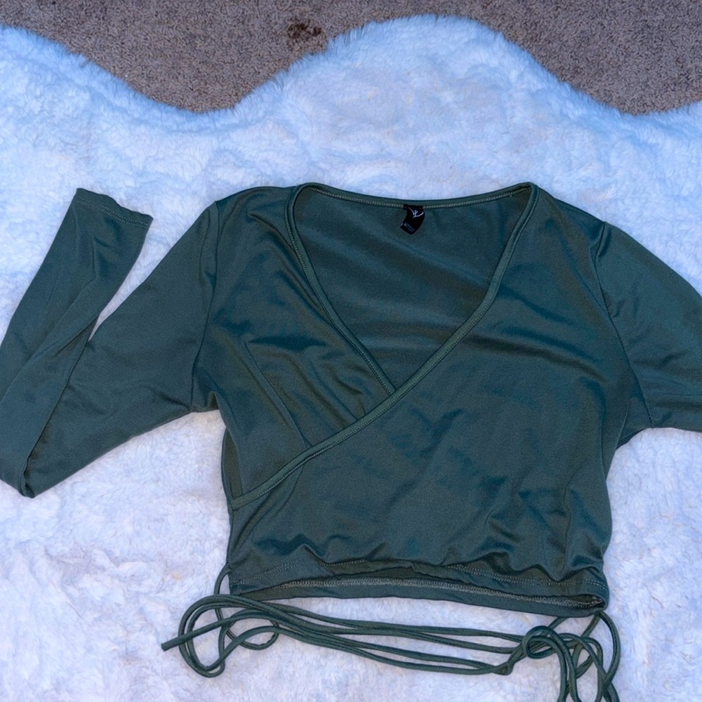 Olive green Blouse
